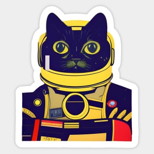 Astronaut Cat Sticker